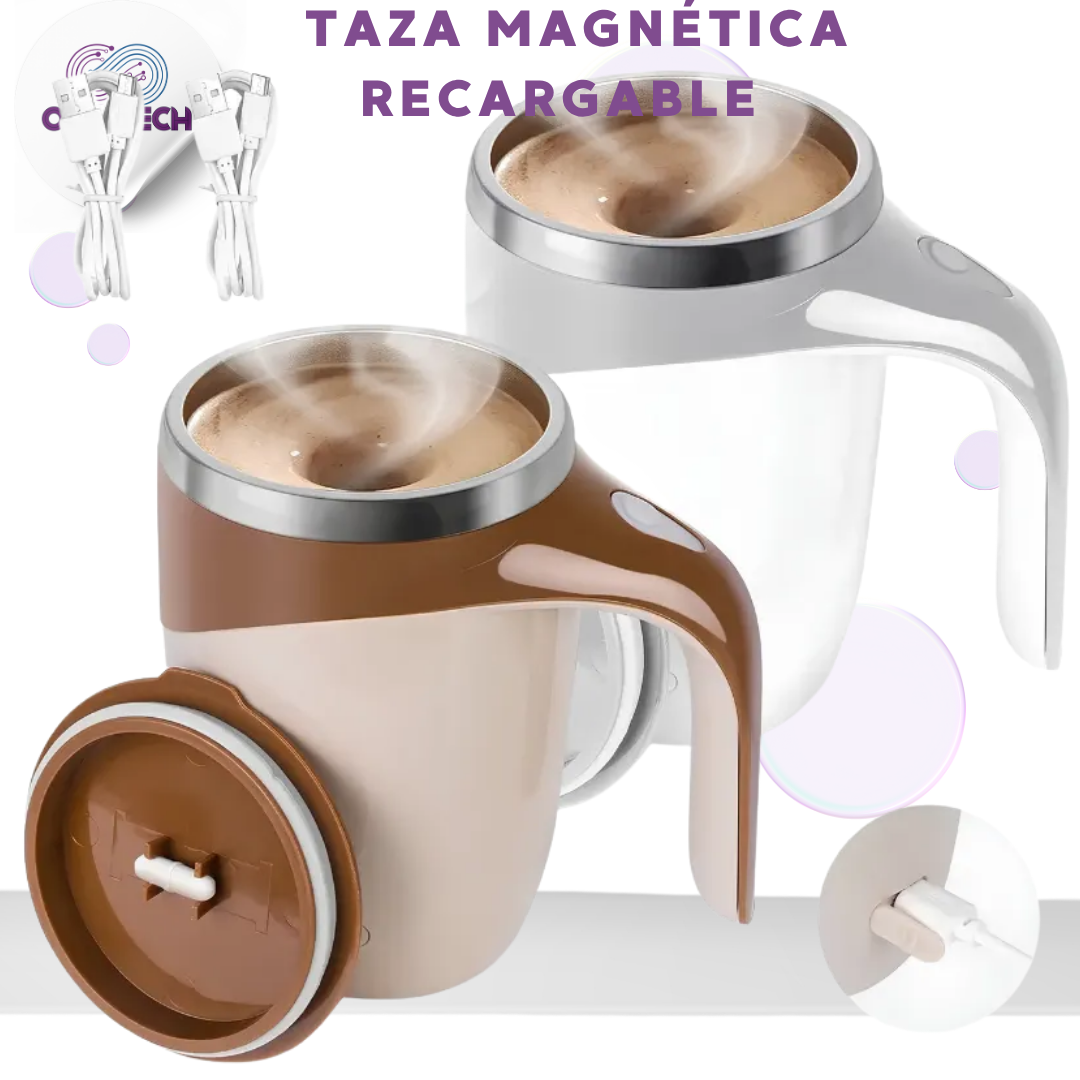 Taza Magnética Recargable
